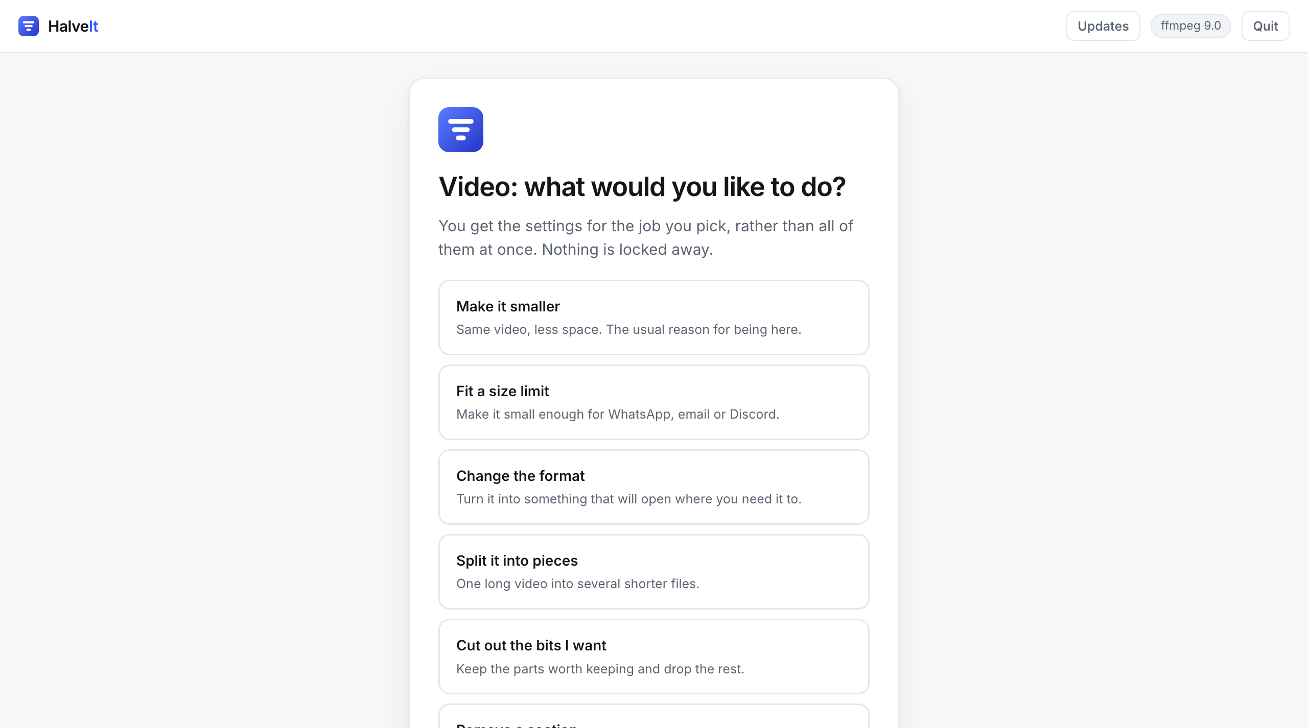 Eight jobs for video. Every one of them was possible before it had a name.